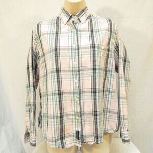 Rough Stock Panhandle Slim Western Plaid Shirt‎  size M Style R4D7325